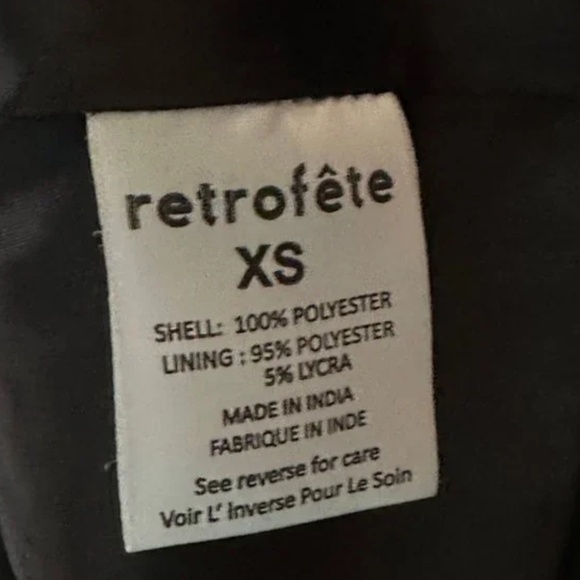 Retrofête Dixie Dress Black - Picture 6 of 8